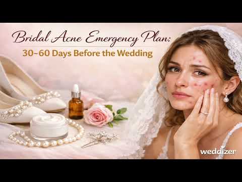 Bridal Acne Emergency Plan: Clear Your Skin in 30–60 Days Before Your Wedding!