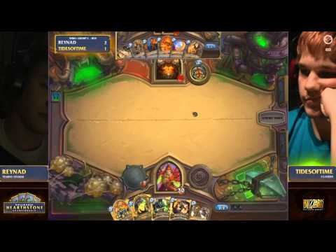 DreamHack Hearthstone Championship 2014 - Groupstage - Reynad vs TidesofTime