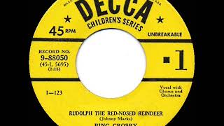 1950 Bing Crosby - Rudolph The Red-Nosed Reindeer