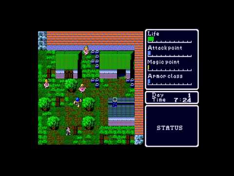 Super Hydlide ... (Sega Genesis) Gameplay