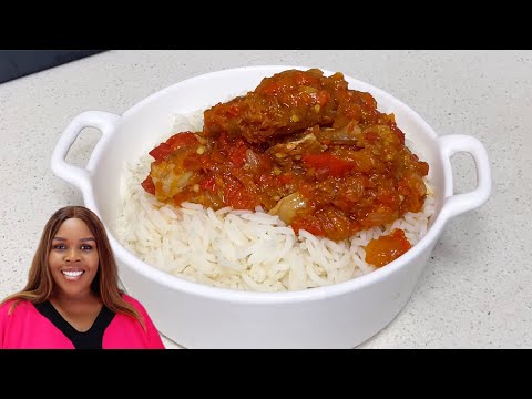 HOW TO MAKE NIGERIAN SAUCE FOR WHITE RICE | DELICIOUS STOCK FISH SAUCE | THE NEW ÁTÁ RICE RECIPE