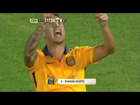 Gol de Musto. Central 2 - Banfield 1. Fecha 6. Primera División 2016