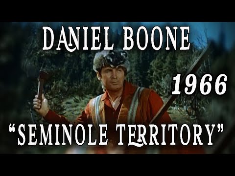 "Daniel Boone: Seminole Territory" (1966) - Fess Parker & young Leonard Nimoy!