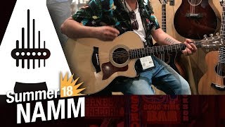 Video thumbnail for 2018 Summer NAMM - New Taylor 414ce-R by Andertons Music Co