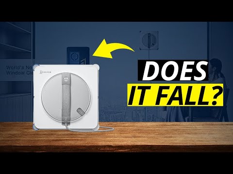 Never Clean Windows Again!  ECOVACS WINBOT W2S Review (Does It Fall?)