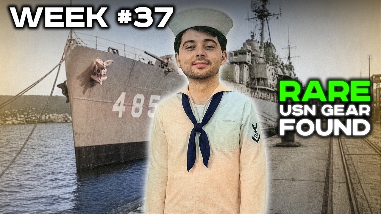 *RARE* US Navy Ceremonial Uniforms FOUND! | Week 37