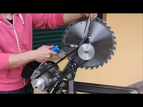 Come Fare Sega Circolare Usando Tornio E Fresa Parte 4/4 [ How To Make A Fast DIY Cutting Machine ]