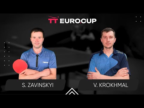 13:40 Serhii Zavinskyi - Vitalii Krokhmal 16.02.2024 TT Euro.Cup Ukraine Professional. TABLE 3