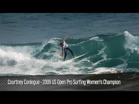 Courtney Conlogue at the 2009 Hurley® US Open Pro Surfing