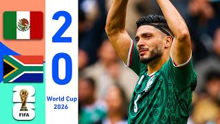 Mexico vs South Africa 2-0 Highlights | All Goals & Extended Highlights | FIFA World Cup 2026 gameplay video by Kat, 8:07 duration