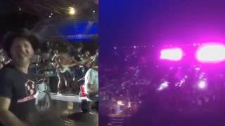 Rockin 1000 2016 - Come together - Simone Busatti Bei drum cam