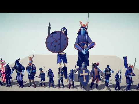 3x GOD ARCHERS vs SWORD Team - Totally Accurate Battle Simulator TABS