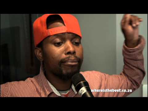 Gimboss performing at Redbull Studios JHB