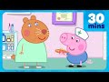George Pigs Visit To The Vet A Day With The Doctor ‍ ️ Peppa Pig Full Episodes 30 Mins