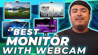 5 Best Monitors With Webcam [Review in 2023] - Video Conferencing Monitor