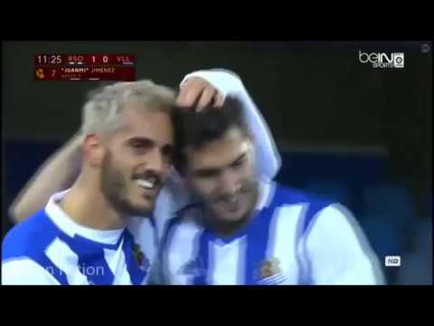 Juanmi GOL Copa del Rey españa Real sociedad 1-0 Real valladolid 2016