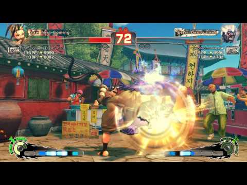 Ultra Street Fighter IV battle: Ibuki vs Oni