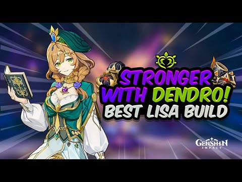 SHE'S STRONGER NOW! Complete Lisa Guide - Best Artifacts, Weapons, Teams & Showcase | Genshin Impact