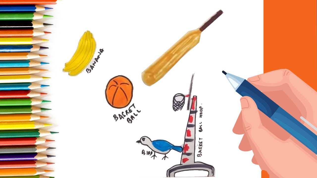 EPISODE 3 | 6 mins 100 days challenge Sketching Challenge | step by step Drawing Tutorials for kids