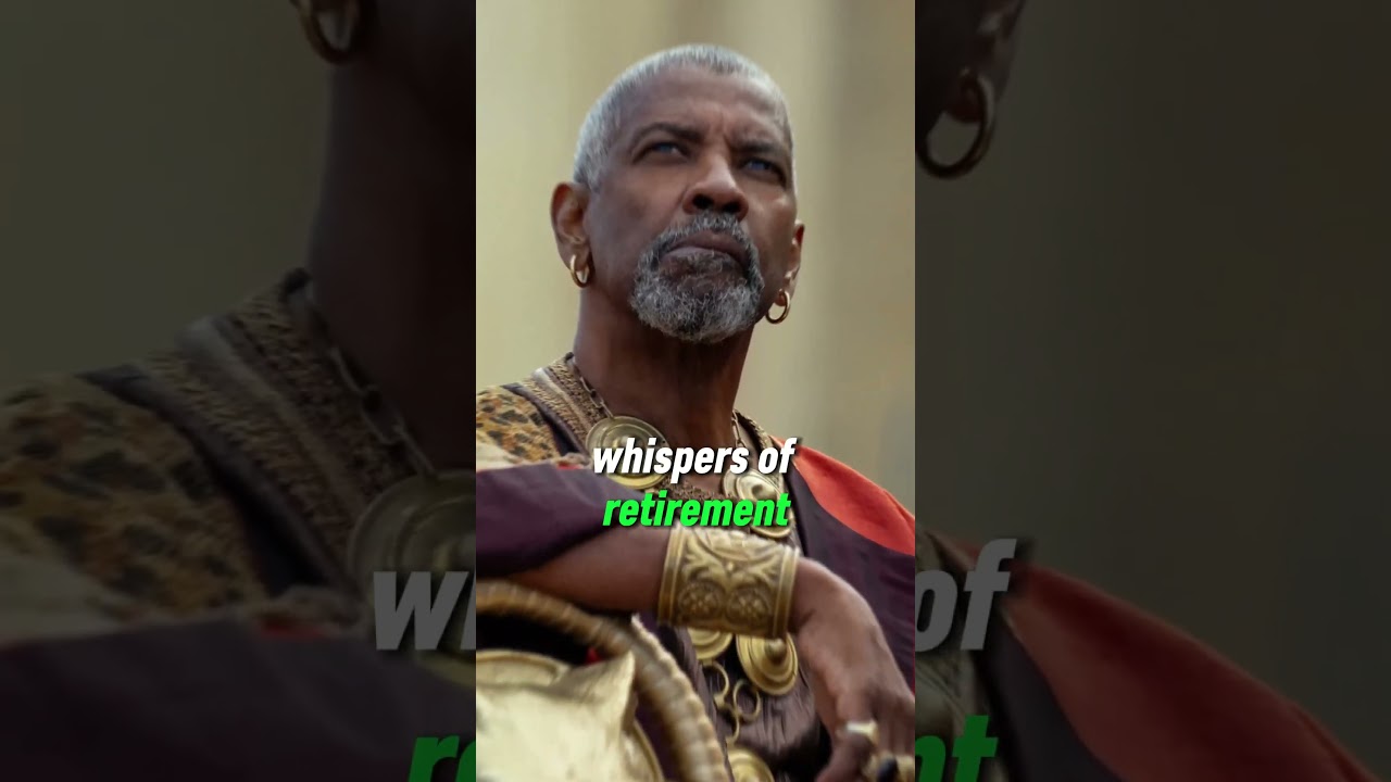 Denzel Washington Reacts to 'Gladiator II' Oscar Snub: 'I've Been Around Too Long'
