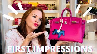 BUYING A BIRKIN PRELOVED, THE PROCESS & MY FIRST IMPRESSIONS AND REVIEW.