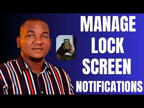 How to Show or Hide Text Messages on Android Lock Screen - Show or Hide Notifications
