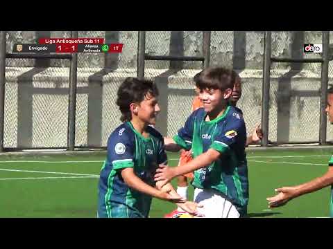 Liga Antioqueña - Sub 11-  Envigado F.C vs Alianza Antioquia - Partido - Julio 25 del 2026