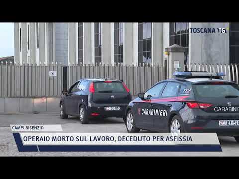 2021-09-22 CAMPI BISENZIO - OPERAIO MORTO SUL LAVORO, DECEDUTO PER ASFISSIA