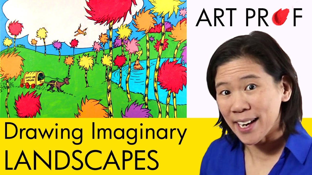 Art CHALLENGE & PROMPT: Fantasy Landscape Drawings