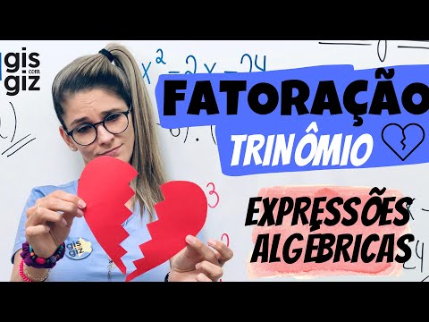 FATORAÇÃO de EXPRESSÕES ALGÉBRICAS POLINÔMIOS FATOR COMUM em EVIDÊNCIA Aula 1 Prof Gis