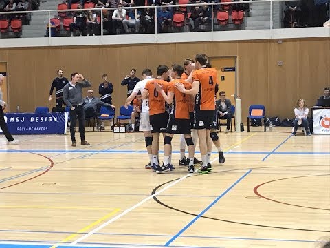 Orion met één been in finale om landstitel volleybal