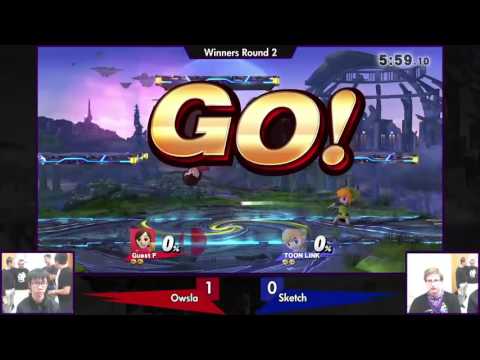 Owsla (Guest F) vs Sketch (Toon Link) - WR3 - NYU Spring '17 Monthly #1