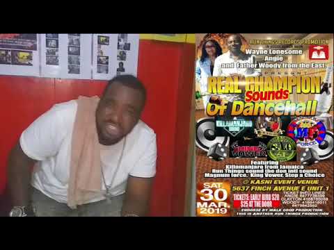 Little Kirk endorsing- RTR. Reach champion sounds of dance hall.30th March 2919