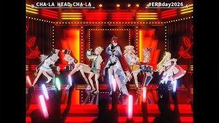 CHA-LA HEAD-CHA-LA/エリザベス・ローズ・ブラッドフレイム 角巻わため 桃鈴ねね 尾丸ポルカ 風真いろは フワモコ