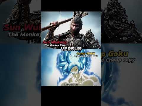 Sun Wukong vs Comp Goku #dragonball #blackmyth #sunwukong