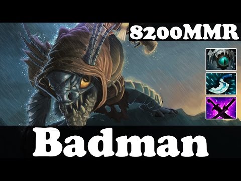Dota 2 - Badman 8200 MMR Plays Slark - Ranked Match Gameplay