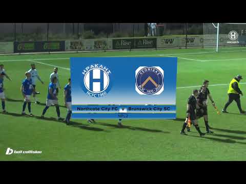 Highlights from 2023 NPL 2 Men Round 21 Northcote City FC vs Brunswick City SC   HD 1080p