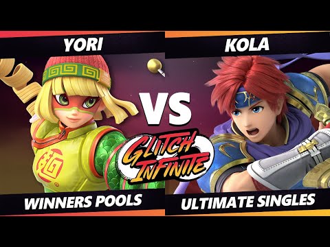 Glitch Infinite - Yori (Min Min, Steve) Vs. Kola (Roy) - SSBU Ultimate Tournament