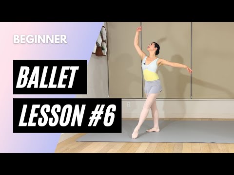 Beginner Ballet Class 6 || Online Ballet Lesson