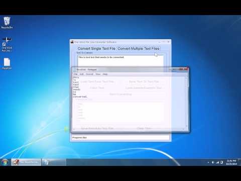 One Word Per Line Converter Software