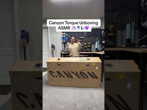 Asmr unboxing my new Canyon Torque CF 💟