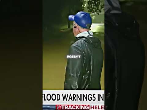 Weatherman Ignored the Forecast and Saved Woman From Flood..😳🔥