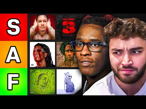 Young Thug Ranks his Own Albums!