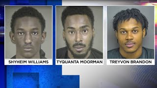 Three men indicted after string of robberies in Campbell County