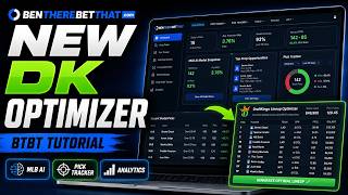 NEW DraftKings Lineup Optimizer | Generate Optimal DFS Lineups with BenThereBetThat