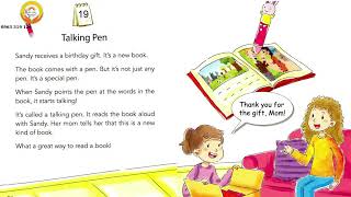 LEVEl 1 ONE STORY A DAY -  BOOK 01 - FOR  January - Story 19 : Talking Pen