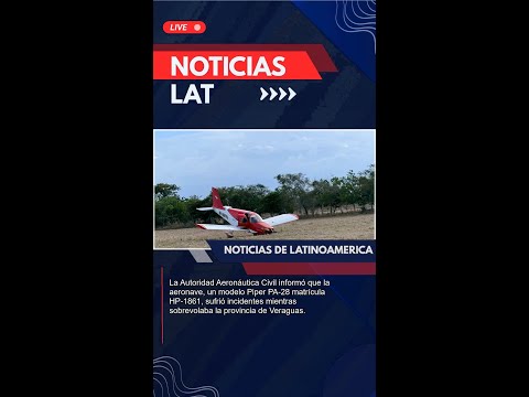 ¡Aterrizaje de Emergencia en Veraguas! ✈️ #shorts #noticias #panama
