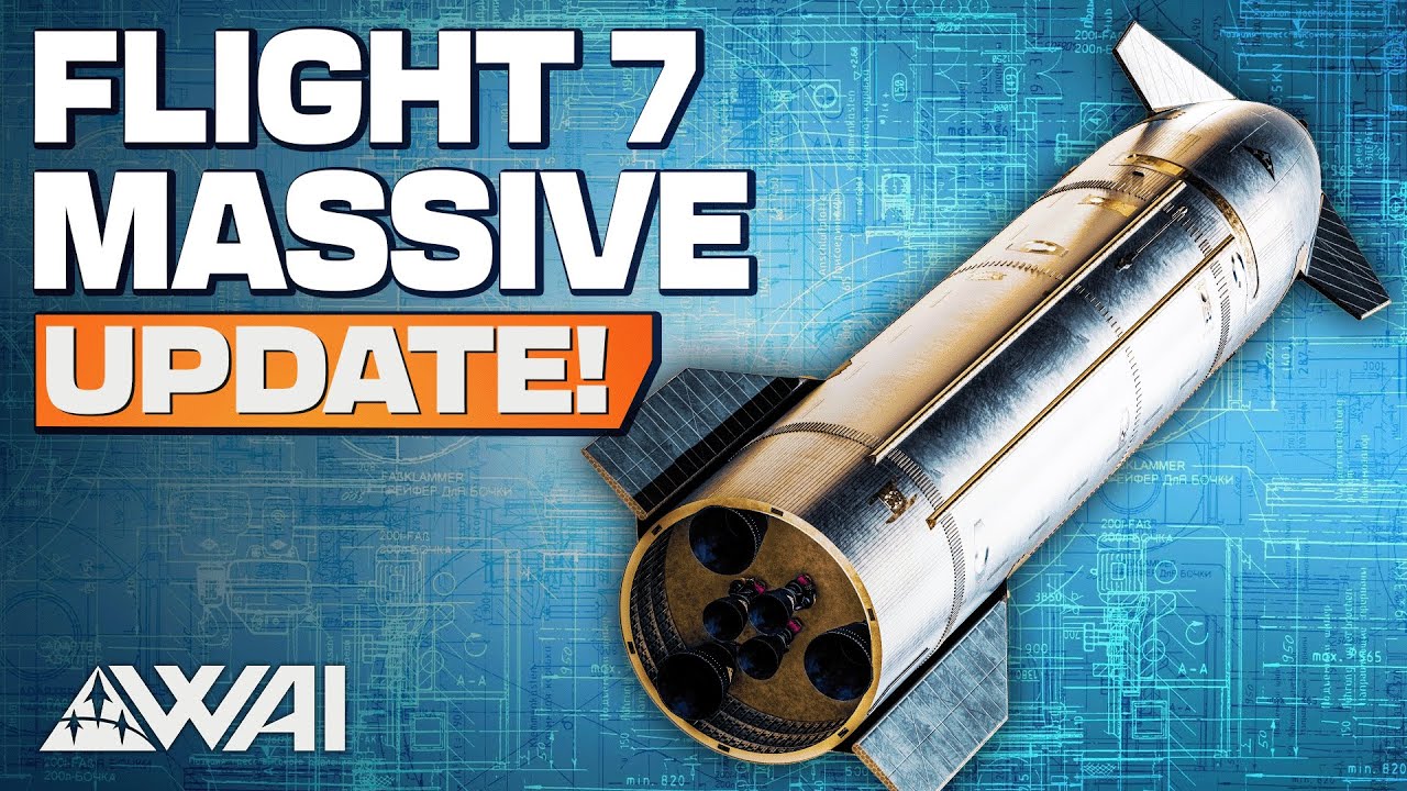 SpaceX gives out the BIG News: MASSIVE revised plan for Starship Flight 7!