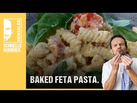 Schnelles Baked Feta Pasta Rezept von Steffen Henssler