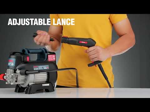 Ronix RP-0102C Compact Pressure Washer-100 Bar-1200w